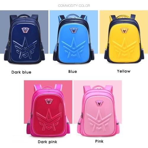 New schoolbag for primary school boys and girls 8-12 years old Childrens backpack for back protection