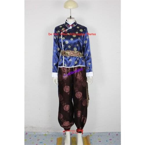 Brocade fabric made lei Wulong cosplay costume acgcosplay costume