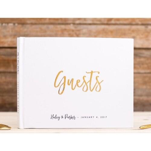 Personalize names date wedding landscape guestbooks sign in guest book photo guestbook adventure journals albums