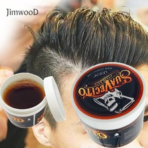 SUAVECITO Hair Pomade Strong style restoring Pomade Hair wax skeleton cream slicked oil mud keep hair men oil no original