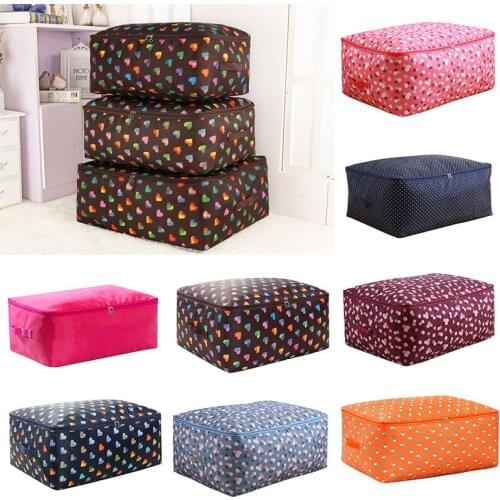Portable Waterproof Quilt Storage Bag Organizer Folding Closet Organizer For Pillow Clothes storage Bag Organizer