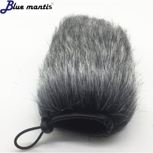 Blue Mantis Dead Cat For RODE MIC GO Muff Windscreen Cover For RODE VideoMic Go Takstar SGC-598 MIC-01 Wind Shield