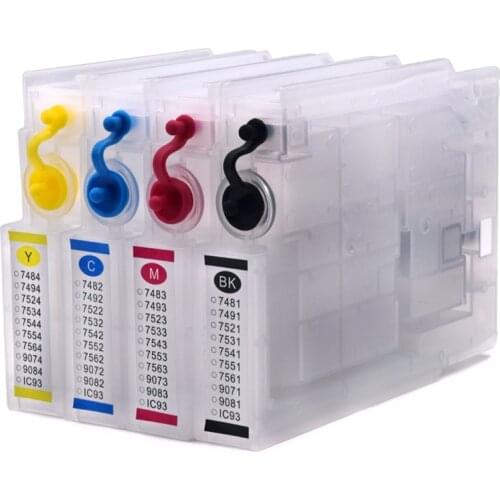 T04A T04A1 T04A2 T04A3 T04A4 Refill Ink Cartridge with Chip for Epson WF-C8690 WF-C8610 WF-C8190 C8690 C8190 C8610