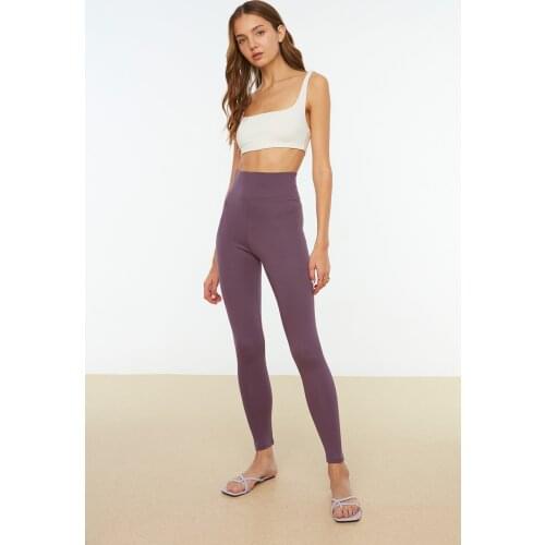 Trendyol High Waist Knitted Leggings TWOAW20TA0047