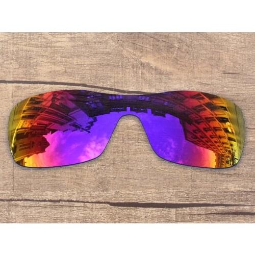 Vonxyz Midnight Mirror Polarized Replacement Lenses for-Oakley Antix Frame