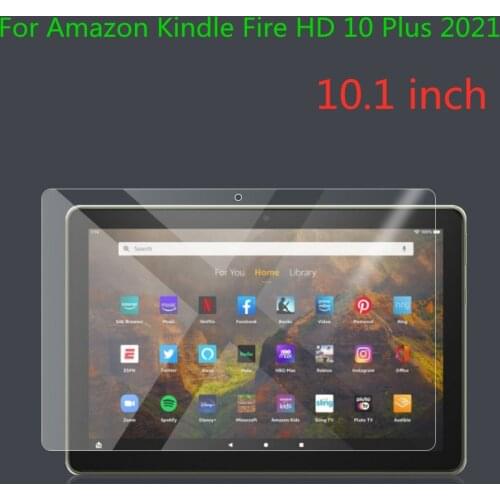 Tempered Glass Screen Protector For Amazon Kindle Fire HD 10 Plus 2021 10.1 inch hd10 plus Tablet Protective Film