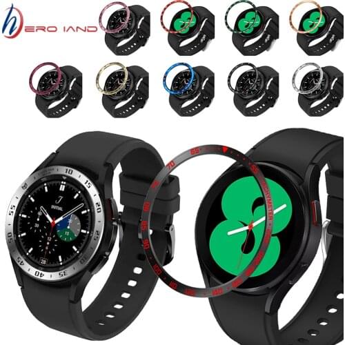 Stainless Steel Protection Case for Samsung Galaxy Watch 4 Classic 46mm 42mm Bezel Ring Styling Cover for galaxy watch4 Frame