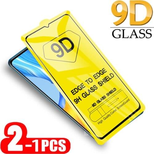 1-2pcs 9d Protective Glass On the For Huawei honor X10 Max 9a 9c Glass screen protector for honor X10 9A 9C 9S 8S 8X 8A x10 max