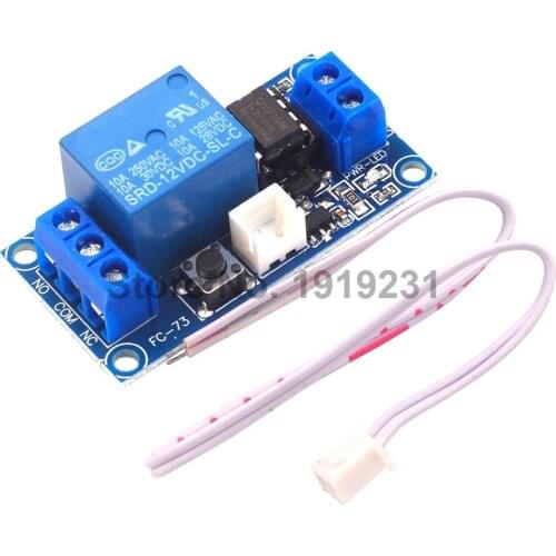 1 Channel DC 12V Latching Relay Module with Touch Bistable Switch MCU Control