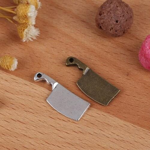 1:12 Miniature Kitchen Breakfast Scene Bread Egg Flour Cake Knife Chopping Block Set Dollhouse Kitchenware Accessories 2pcs