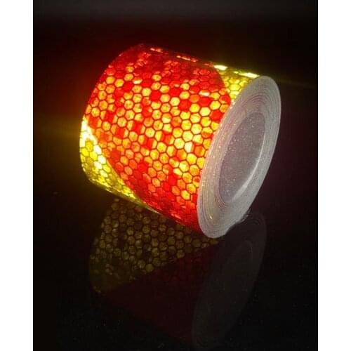 5cm width Reflective Bicycle Stickers Adhesive Tape For Bike Safety Warning Bisiklet Decals Bike Stickers Accessories