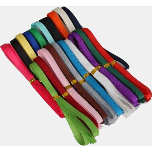 5 Yards/lot 7mm Grosgrain Ribbon DIY Gift Wrapping Scrapbooking Craft & Sewing Accessories High Quality Gift Packaging Ribbon