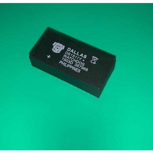 2pcs/lot DS1511Y+ DIP28 IC RTC CLK-CALENDAR PAR 28-EDIP 24PIN