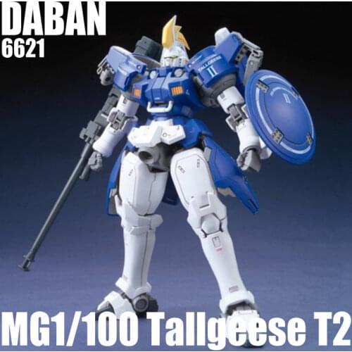 DABAN 6621 MG1/100 Tallgeese T2 Assembled Action Figure Model Toys