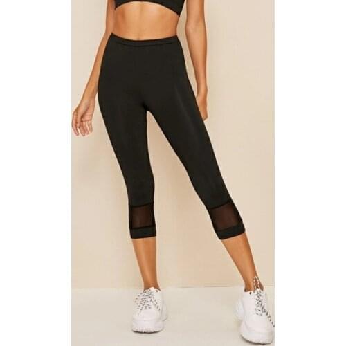 Leggings Solid Yoga Pants Women Seamless Hollow Out Splice Tight Fitness Slimming Yoga Bubble Butt Pants Trousers #T2P