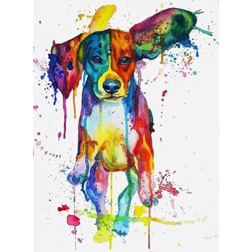 Beagle Colors Diamond Painting Kit - DIY