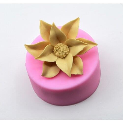 New 3D Soap Mold Food Grade Fondant Cake Silicone Mold Wedding Decoration DIY Chocolate&birthday Cake Baking&decorating Tools