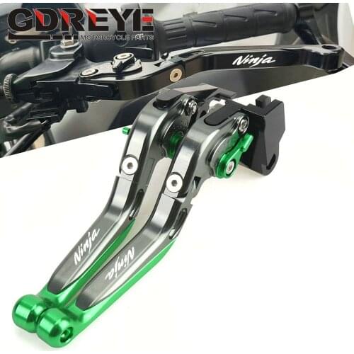 NEW For Kawasaki Ninja 250 300 Ninja 400 2018 2019 Motorcycle Accessories CNC Aluminum Brake Lever Clutch Handle Levers
