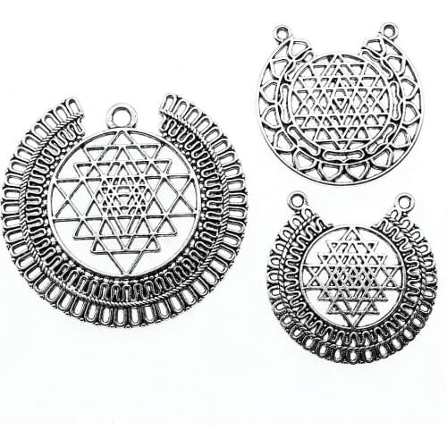 High Quality 4pcs Arc Earring Connector Charms Pendants Diy Jewelry For Necklace Bracelet Making Accessaries