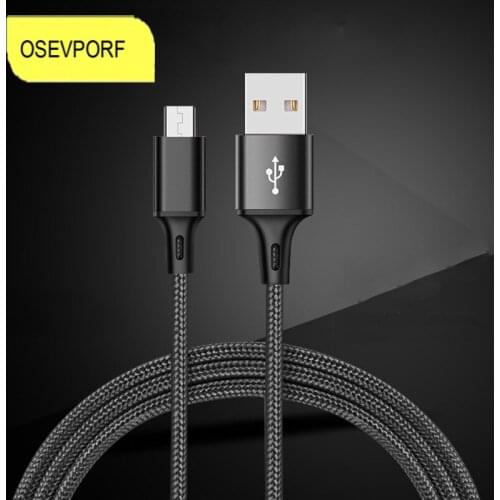 Oppselve Micro USB Cable Charger for Samsung Galaxy S7 Fast Charging Mobile Phone Charger Cords for Huawei Tablet USB Cable Wire