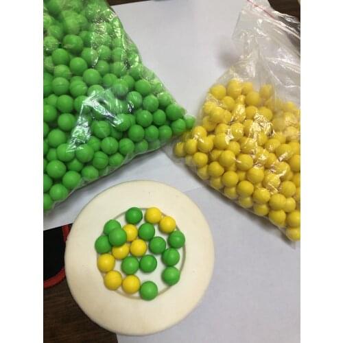 500pcs/Bag Factory direct sale 12.5mm PU foam small bullet balls color can be customized