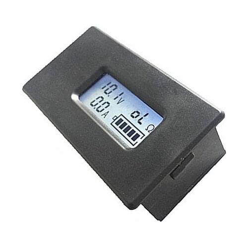 2.8-30V 0.1-10A Digital LCD Voltage Current Charge-Discharge Resistance 18650 18350 26650 Lithium Battery Phone Tester Meter