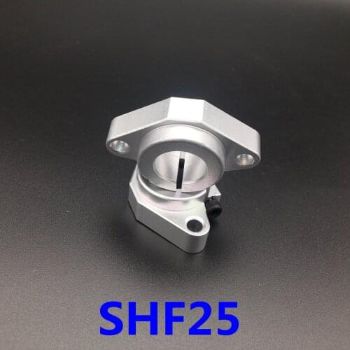 2019 Rolamentos Bearing Rolamento Hot Sale! 4pcs/lot Shf25 25mm Horizontal Linear Shaft Support Rail Xyz Table Cnc Shf Series