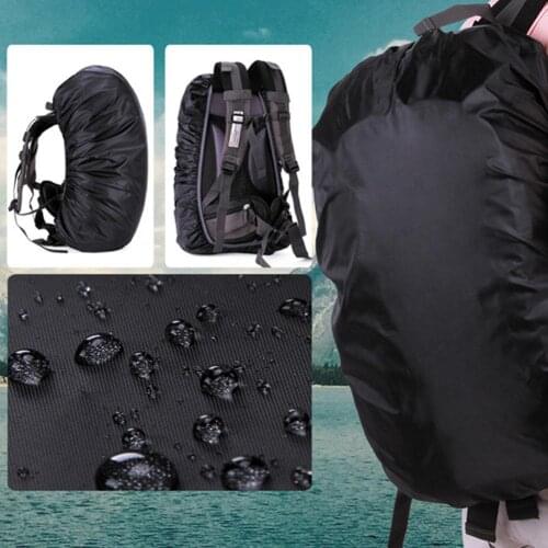 35-70L Outdoor Backpack Bag Dust Rain Cover Protable Waterproof Anti-tear Anti-UV Backpack Cover for Camping Hiking