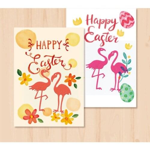 8.7*8.8CM Cutting Dies Flamingo Metal Crafts Paper Die-Cutting /DIY Embossing Easter New Year