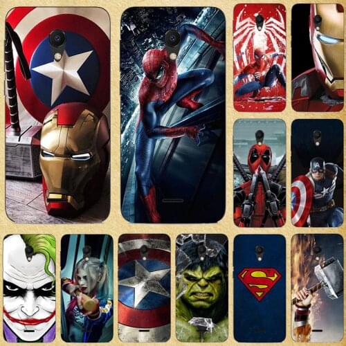 Super Hero Phone Case Cover for Meizu C9 C 9 Soft Silicone Back cover For Meizu C9 Pro C9Pro M9C Case Bags Shell Fundas