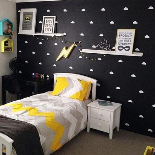 Childrens Bedroom Decoration 1Pcs Cloud Wall Sticker Wall Sticker Baby Room DIY Home Decoration Sticker Xiaoyun Wall Sticker