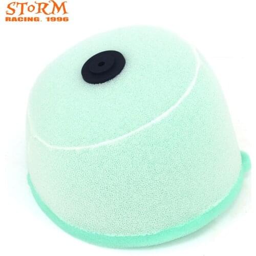 Dual Foam Sponge Air Cleaner Filter For HONDA CRF125R CRF250R CRF 125R 250R 2002 2003 2004 2005 2006 2007 MX SM Motorcross