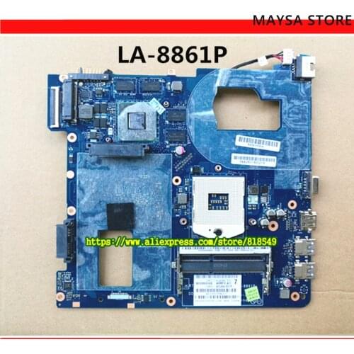 Laptop Motherboard Fit For Samsung NP350 NP350V5C 350V5X Notebook Mainboard QCLA4 LA-8861P BA59-03541A BA59-03538A BA59-03393A