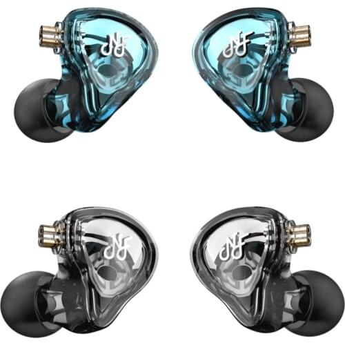NF Audio NM2 Double Cavity Dynamic Driver Professional Monitor DJ Studio Earphones Ergonomic design comfortable wearing