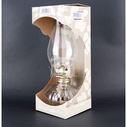 Wholesale Big Size Lantern 2pcs/lot Quality Kerosene Lamp Vintage Oil Night Lights Lamp Glass Lampshade Accessories Alcohol Lamp