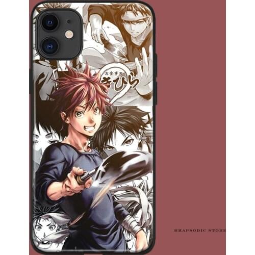 Soma Yukihira Food Wars! Shokugeki no Soma soft silicone Phone case cover shell For iPhone 6 6s 7 8 Plus X XR XS 11 Pro Max