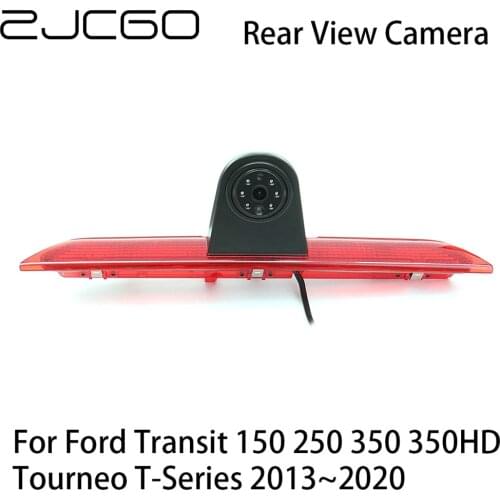 ZJCGO Car Rear View Reverse Back Up Parking Camera for Ford Transit 150 250 350 350HD Tourneo T-Series 2013~2020