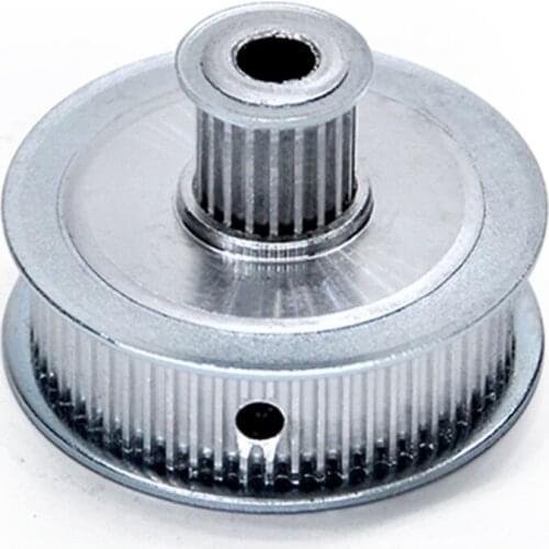 GT2 60/20 Teeth Timing Pulley, Double Round-Headed Synchronous Wheel For 3D Printer Parts Width 7mm 11mm, Bore 6mm 8mm