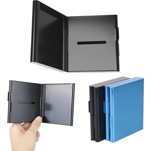 1Pcs Cigarette Case Tobacco Holder Men Gift Pocket Box Cigar Storage Container Smoking Accessories