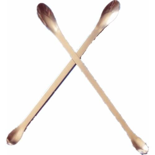 10 piece Stainless steel spoon in Laboratory double head reagent spoon 180mm