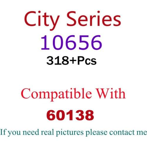 318Pcs 10656 Building Block Toy City Series 60138 Assembled Building Block Childrens Toy Gifts