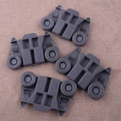 4pcs Plastic Dishrack Dishwasher Rack Roller W10195417 Fit For Whirlpool Maytag KitchenAid Jenn-Air Amana