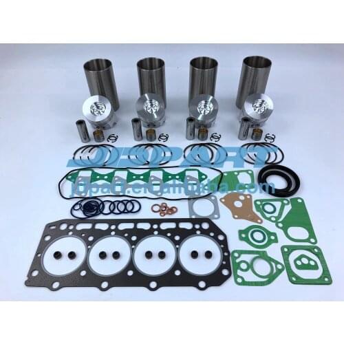 4D84-2 liner piston kit STD with overhaul gasket kit For Yanmar Engine