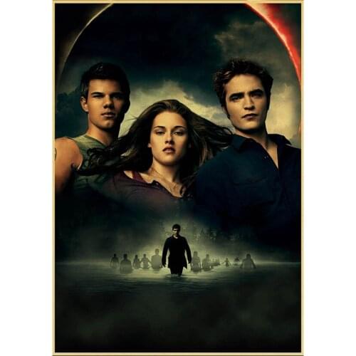 5D DIY Diamond Painting Full Square Round The Twilight Saga Mosaic Handmade Embroidery Movie Poster Home Decor Gifts WG2520