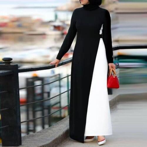 Arabic Indian Muslim Hijab Long Dress Robe Musulman African Dresses For Women Vestido De Mujer Clothing Abaya Dubai Turkey Islam