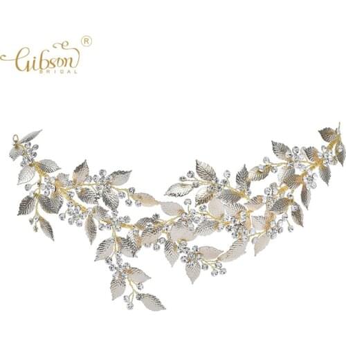 Botanical Inspiration Bride Headdress Women Headband Wedding Headpiece Party Prom Hair Accessories