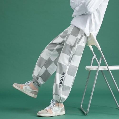 Men Streetwear Sweatpants Autumn Hip Hop Harem Pants Casual Harajuku Wide Leg Joggers Trouers