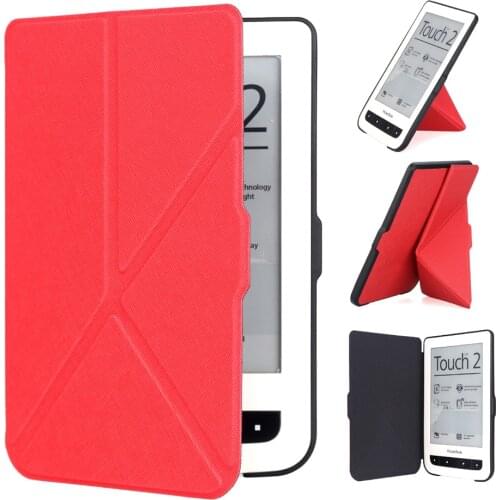 AFesar DIY Folding stand case compatible with Pocketbook 624 625 626 eReader Cover and for pocketbook Basic Touch lux good Case