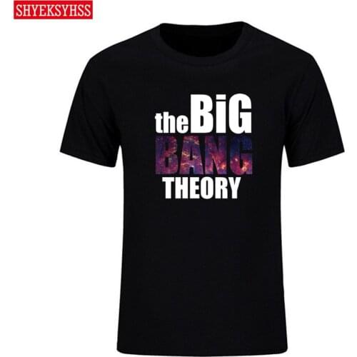 The Big Bang Theory printed mens Tshirt funny life O collar cotton T shirt men summer fashion T-shirt brand clothing