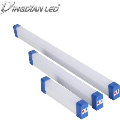 Magnetic Portable Light Wand Handheld Led Camping Light Bar USB Rechargeable Led Tube Emergency Fishing Night Market Light Hook